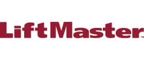 LiftMaster logo, representing quality gate and fence solutions, relevant to Radius Fence's professional service review.